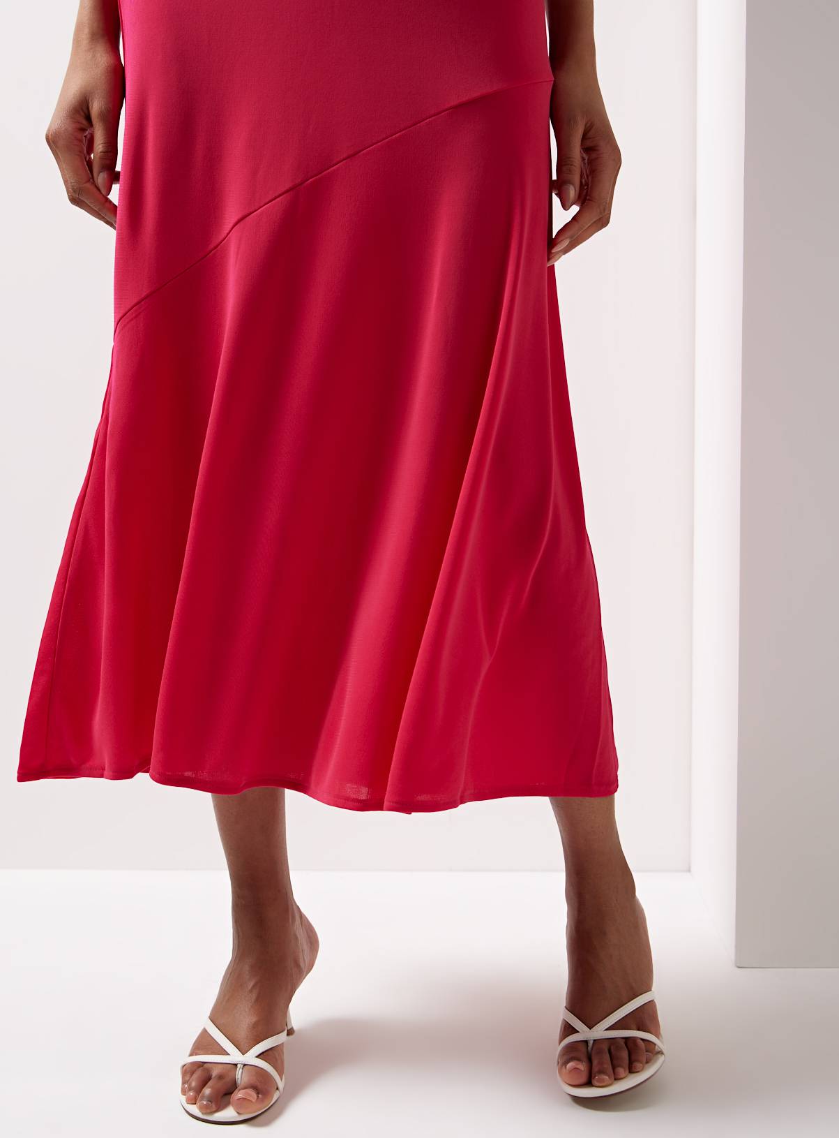 For All The Love Fluted One Shoulder Midaxi Dress 18 - Image 2